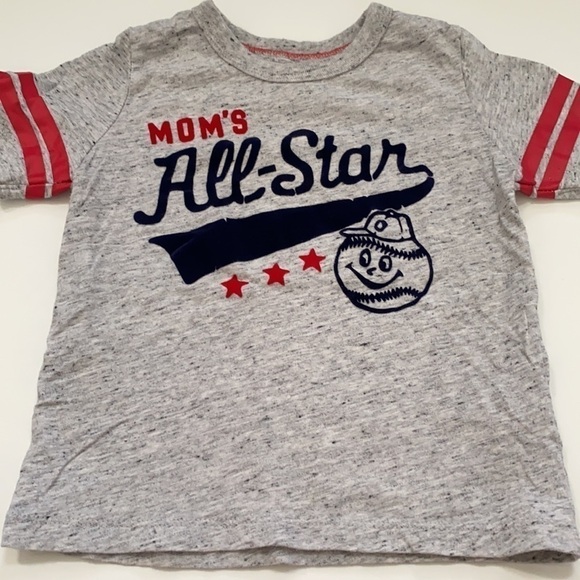 Navy Blue & Grey T-shirts size 3T - Picture 8 of 9